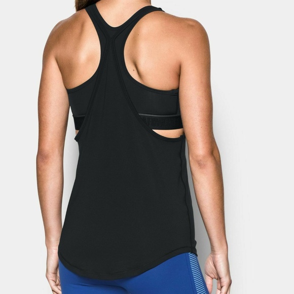 UNDER ARMOUR HeatGear Armour 2-In-1 Tank Top - Picture 2 of 5